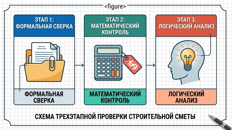 схема проверки сметы