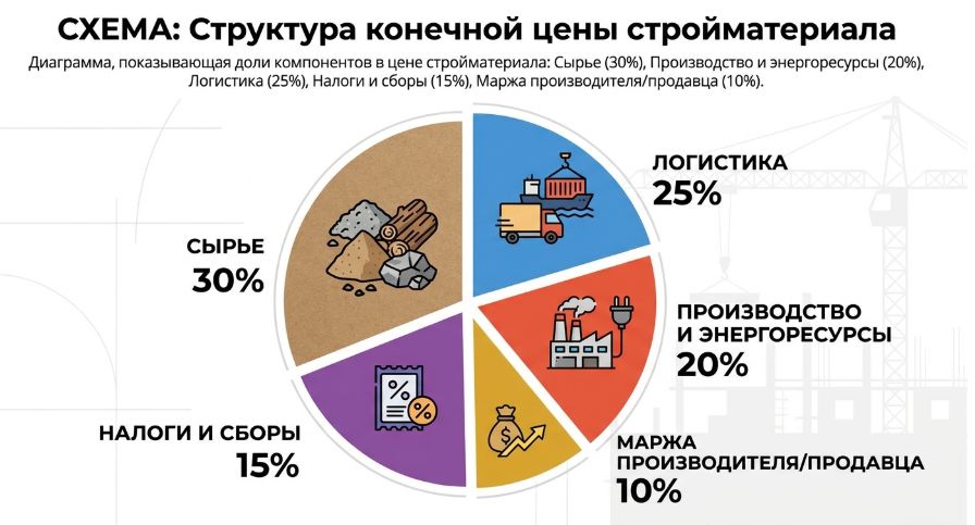 структура конечной цены