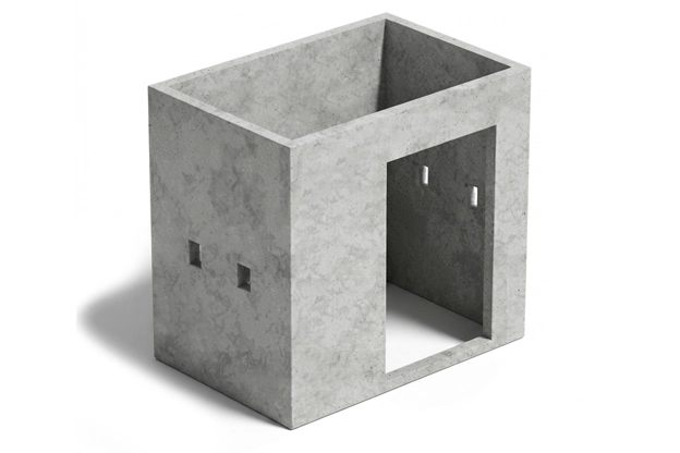 Блок шахты лифта ШЛГП63п-9
