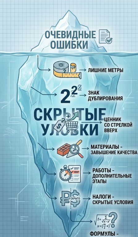 ошибки при проверке сметы