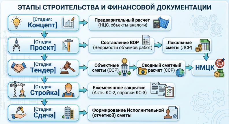 этапы документации